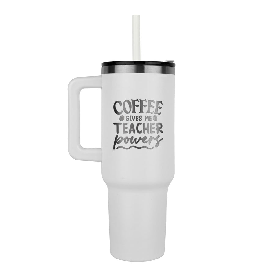 Coffee Gives Me Powers - Teachers Mug — product image