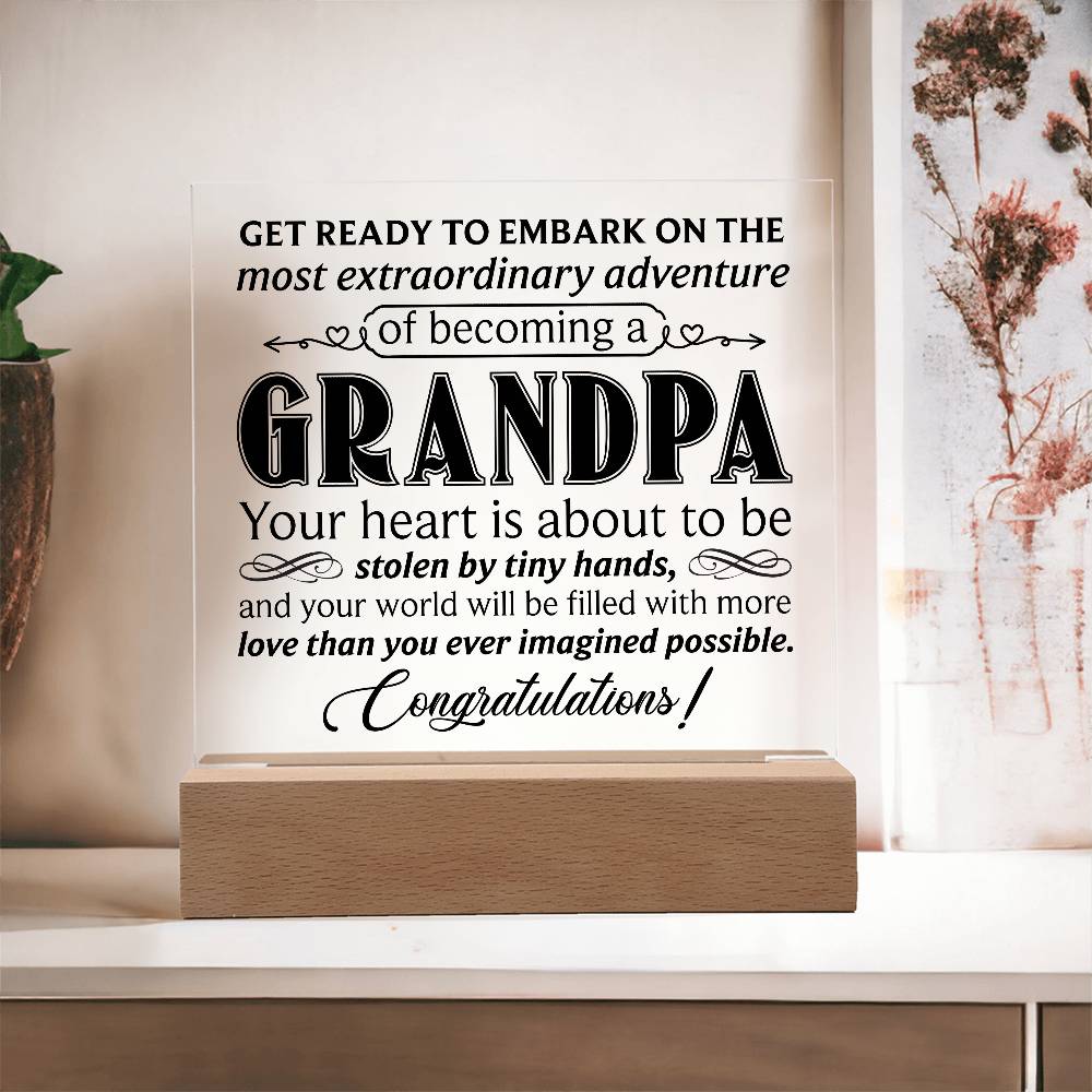 Grandpa – Acrylic Square — product image 11