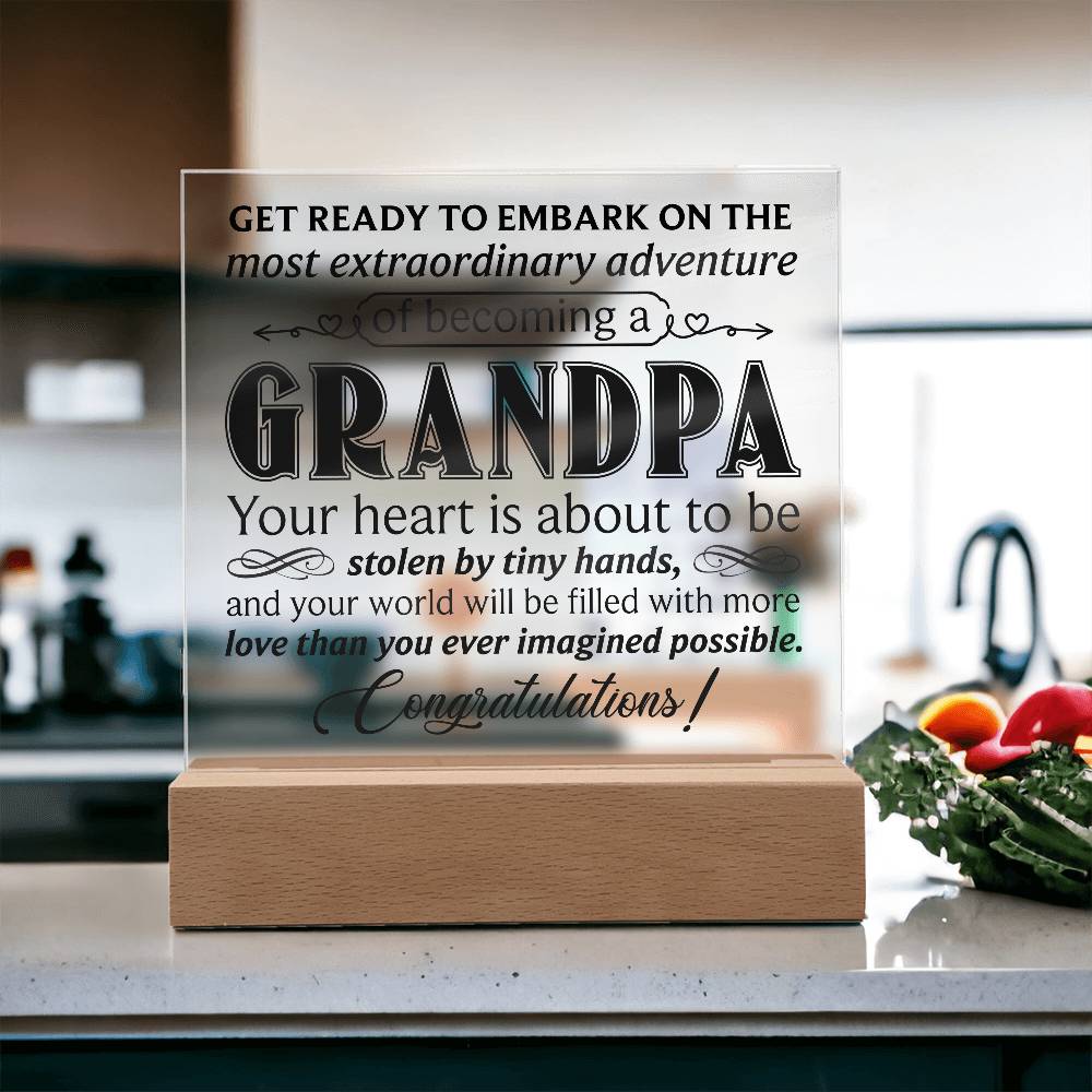 Grandpa – Acrylic Square — product image 10