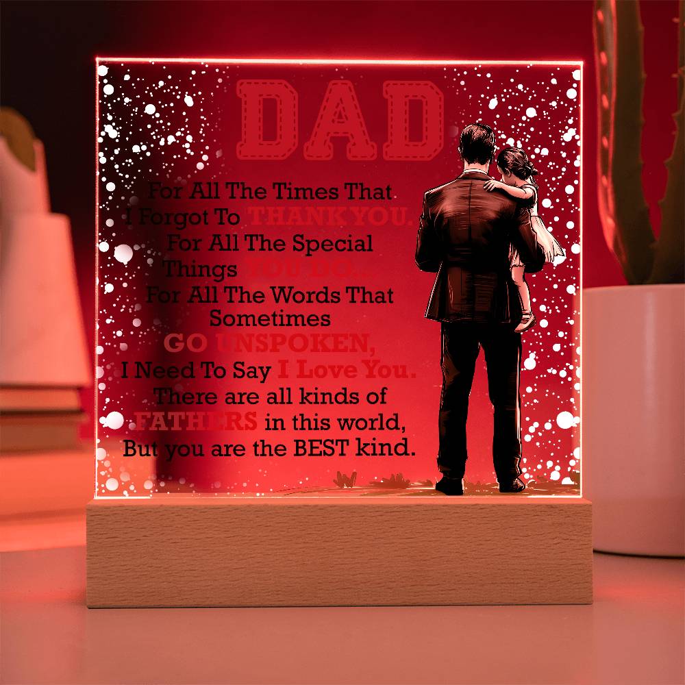 Thank You Dad - Acrylic Square — product image 10