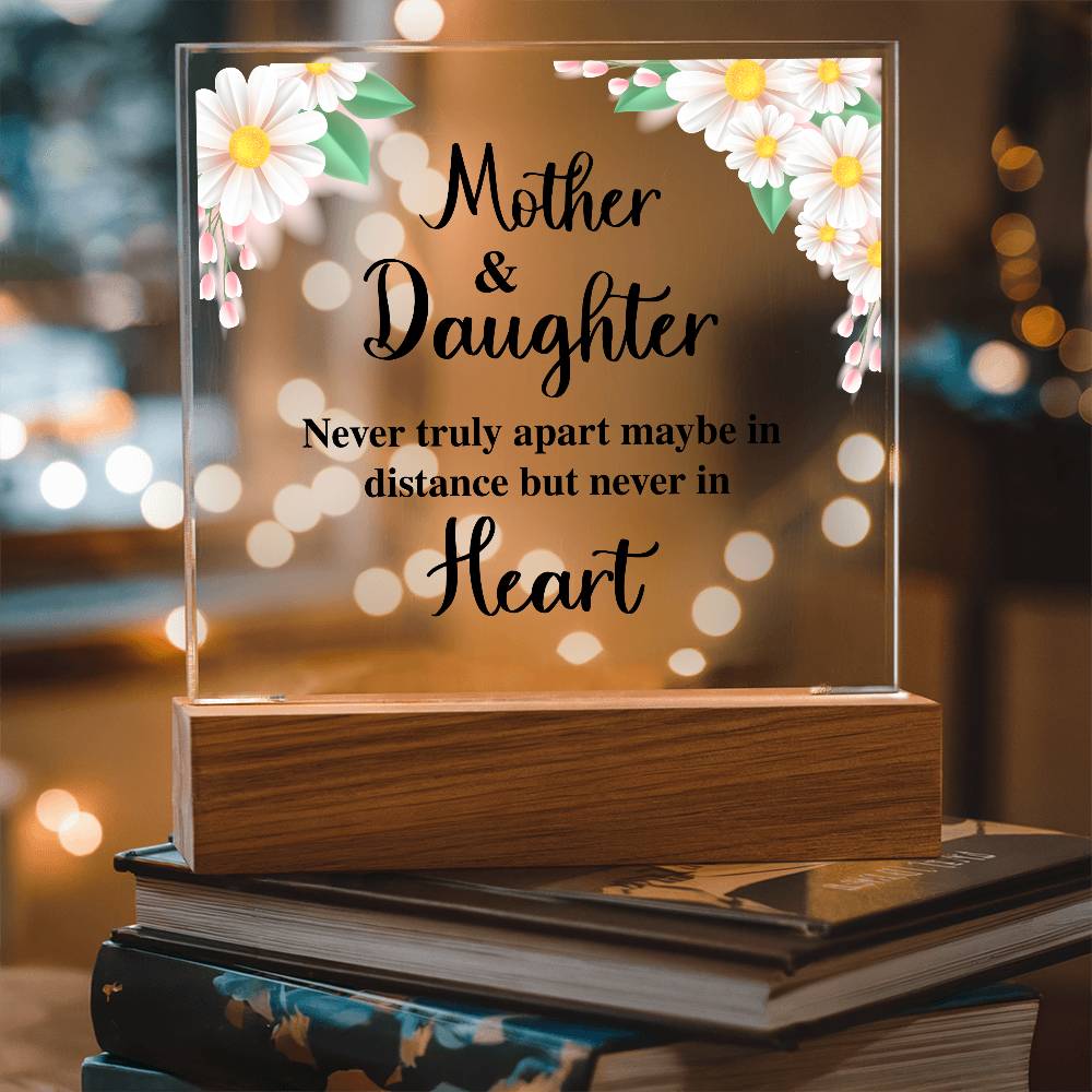 To My Daughter Distance – Acrylic Square — product image 6