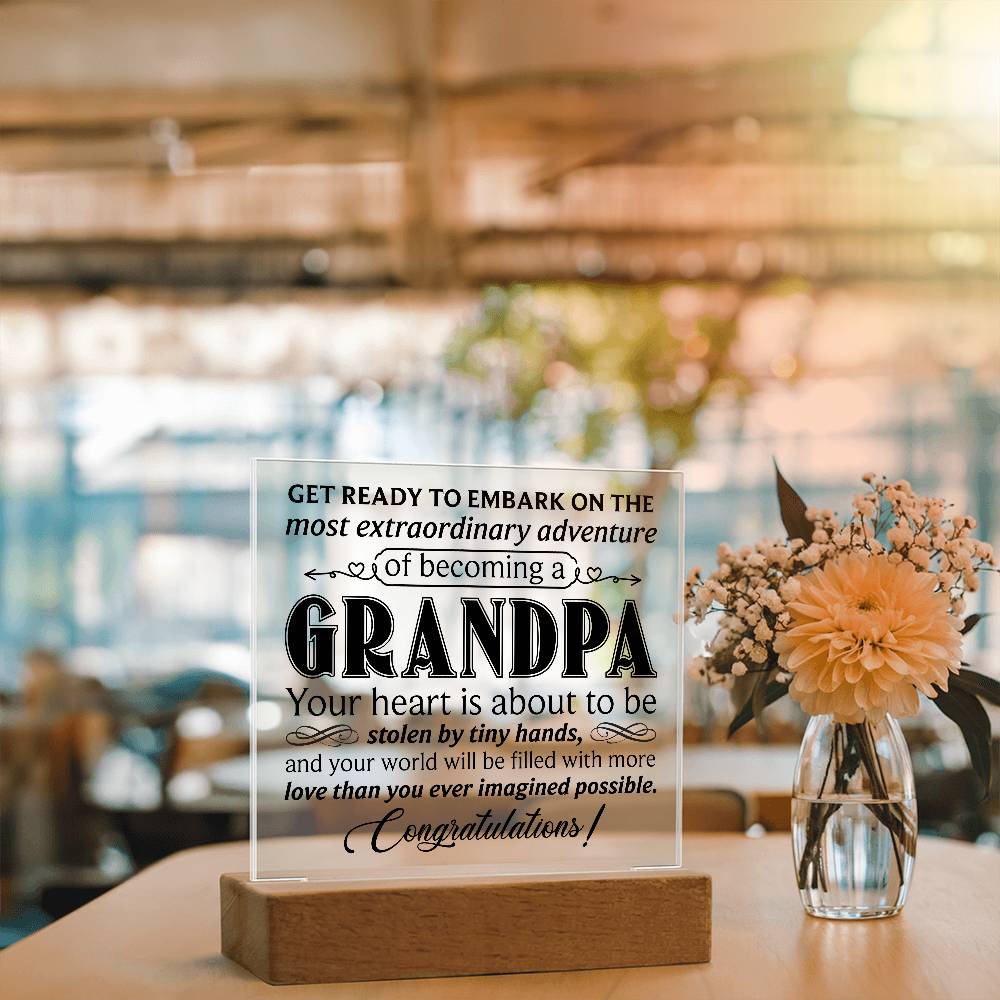 Grandpa – Acrylic Square — product image 9