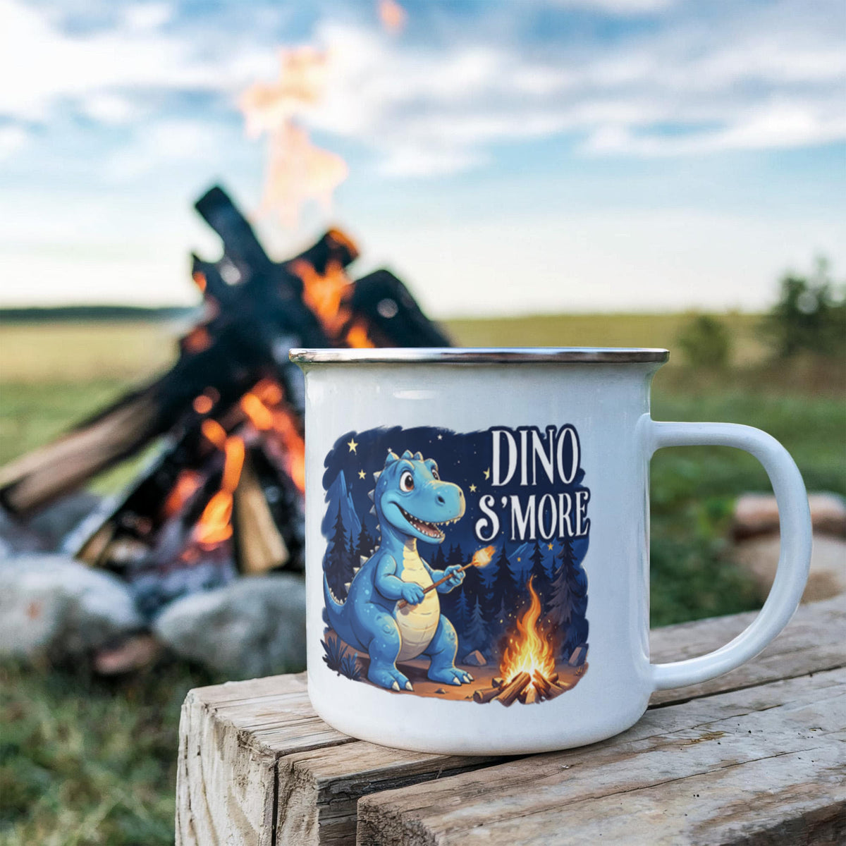 Dino Smores - Camping Mug — product image 4