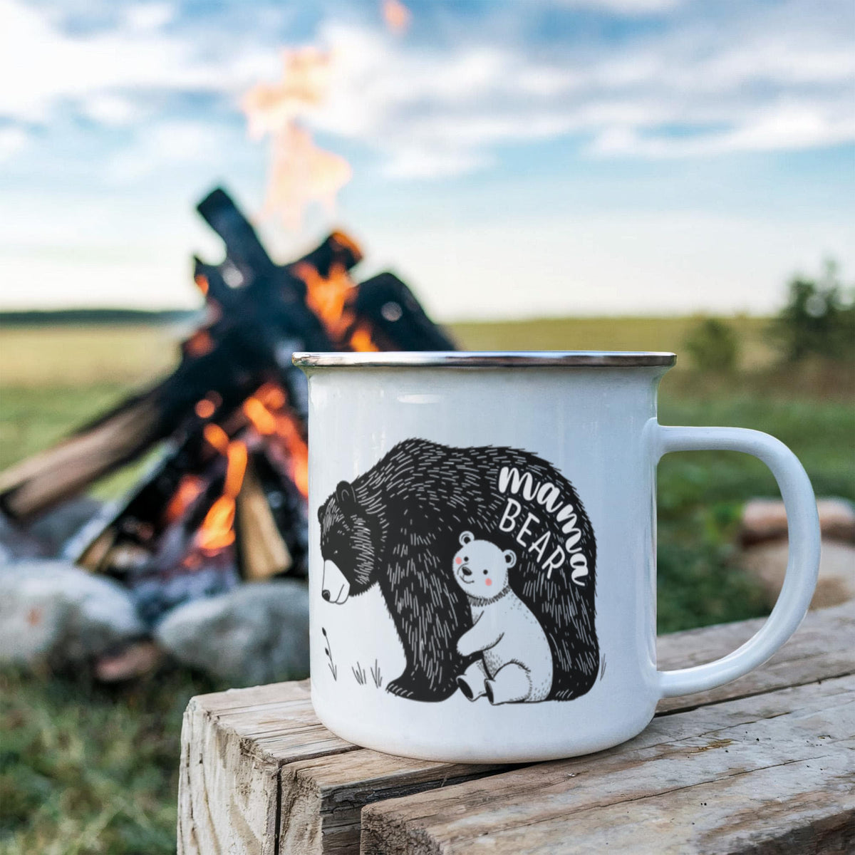 Mama Bear - Camping Mug — product image 4