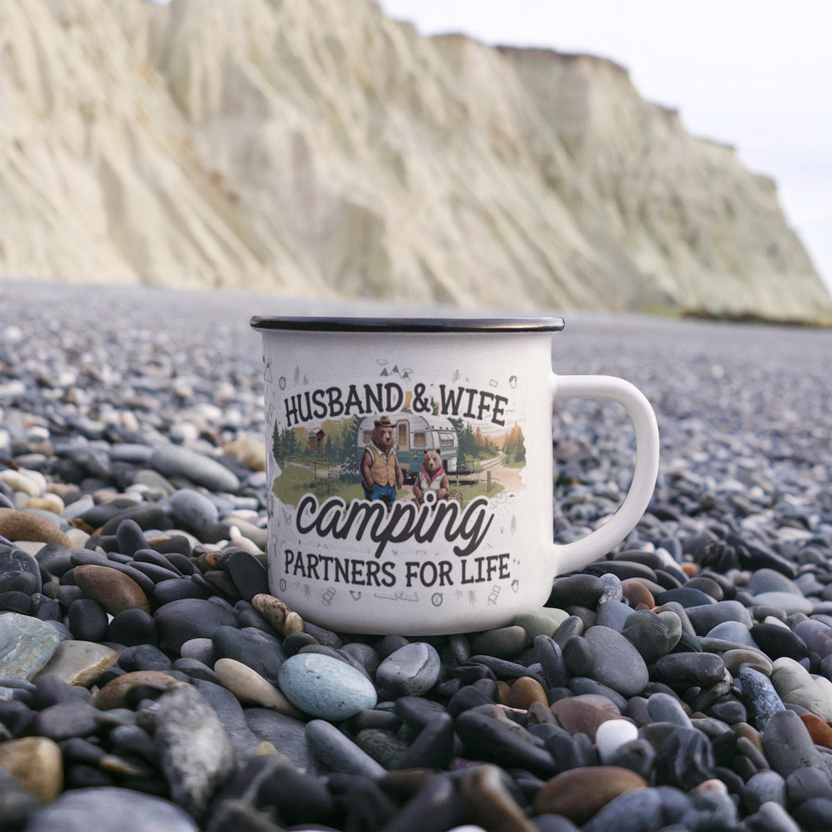 Camping Partners For Life - Camping Mug — product image 3
