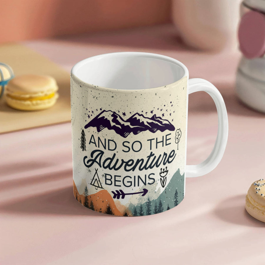 Adventure – Ceramic Mug — product image