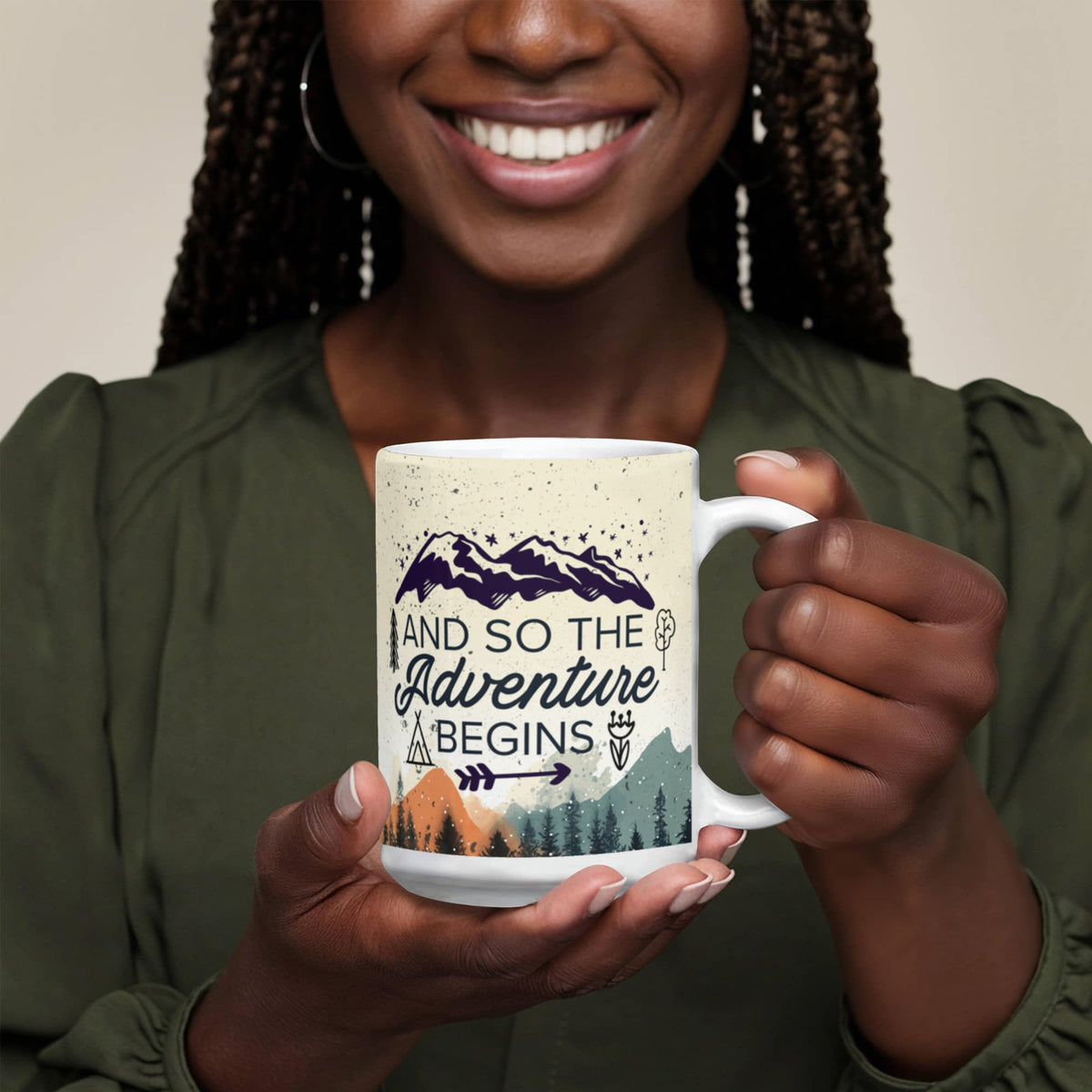 Adventure – Ceramic Mug — product image 2