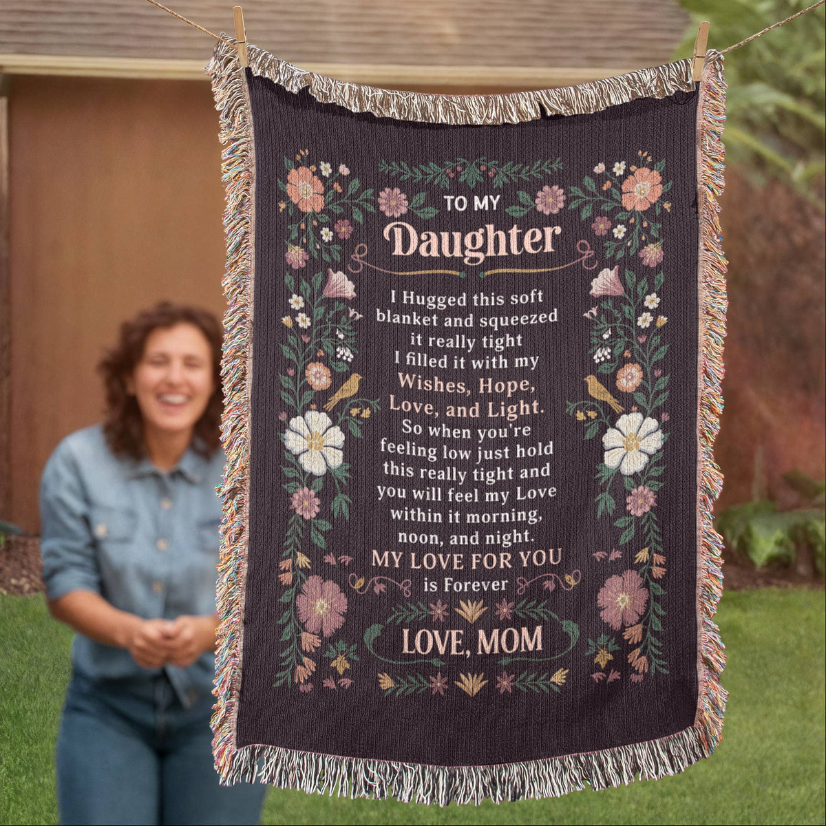 To My Daughter - Heirloom Blanket — product image 4