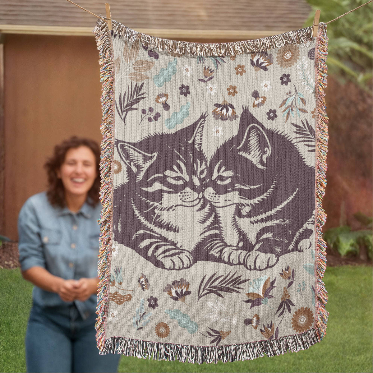 Cat Lovers - Heirloom Blanket — product image 4
