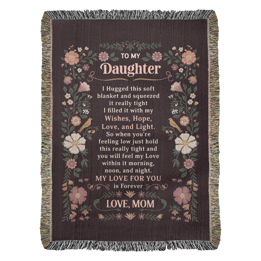 To My Daughter - Heirloom Blanket — product image