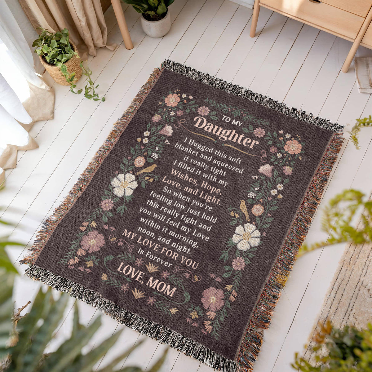 To My Daughter - Heirloom Blanket — product image 8