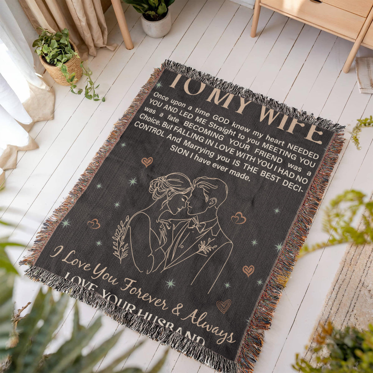 To My Wife - Heirloom Blanket — product image 8