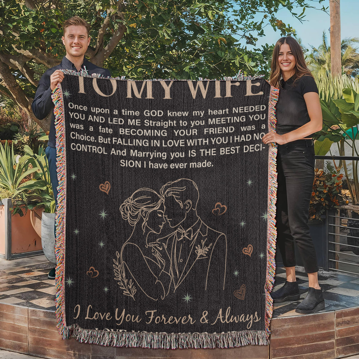 To My Wife - Heirloom Blanket — product image 9