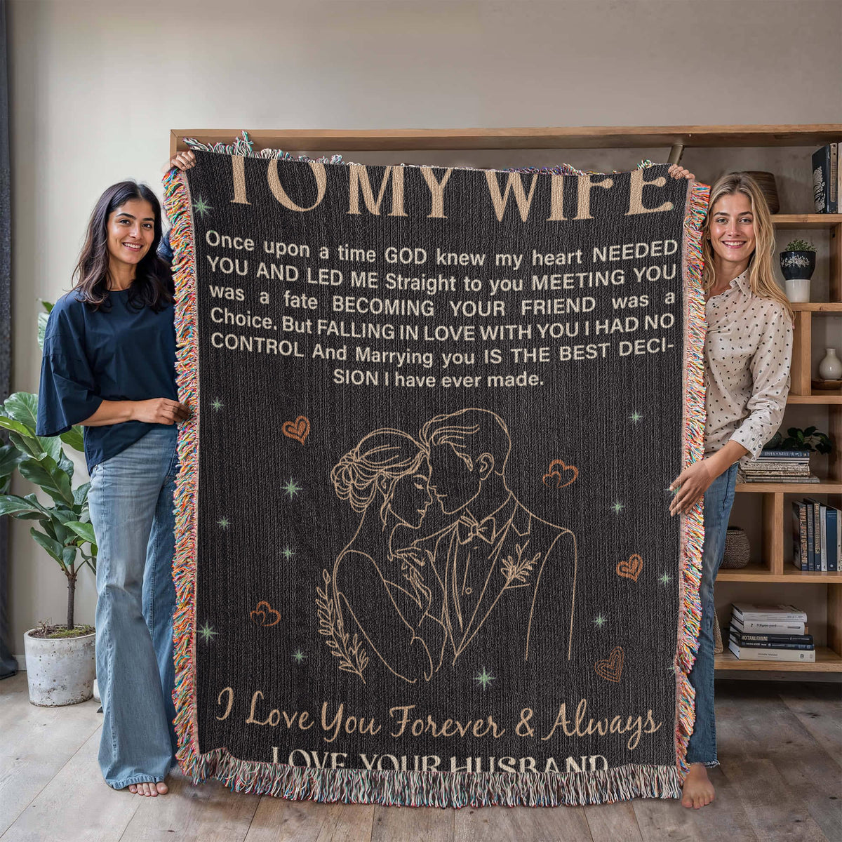 To My Wife - Heirloom Blanket — product image 6