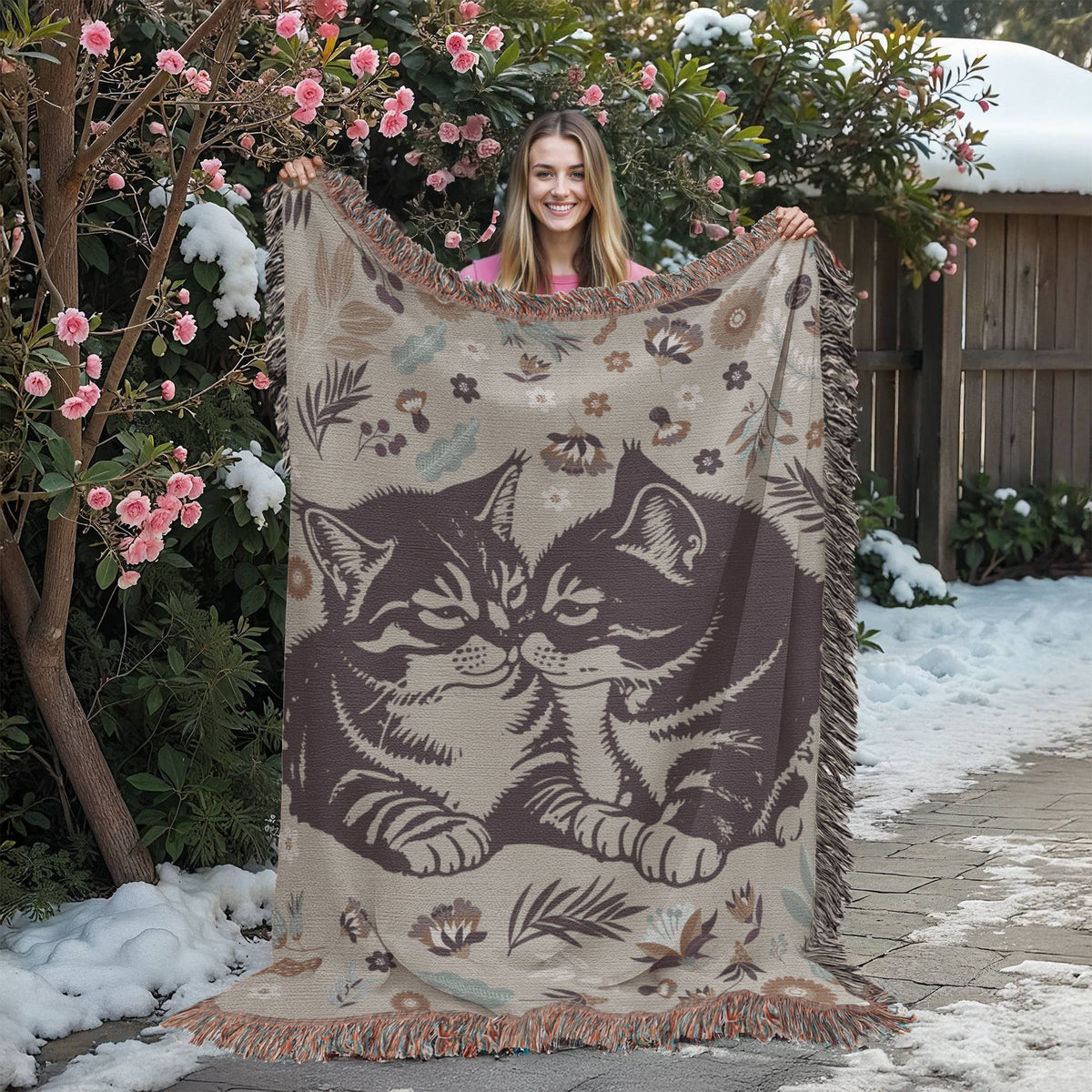 Cat Lovers - Heirloom Blanket — product image 3