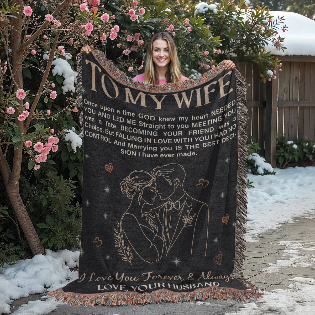 To My Wife - Heirloom Blanket — product image 3