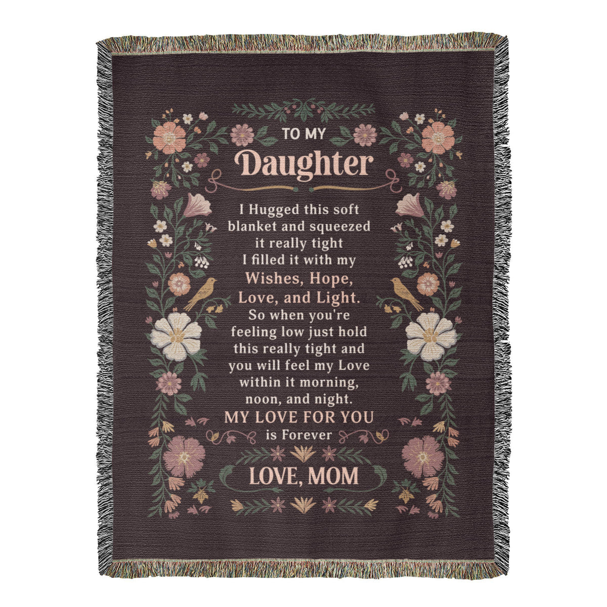 To My Daughter - Heirloom Blanket — product image 2