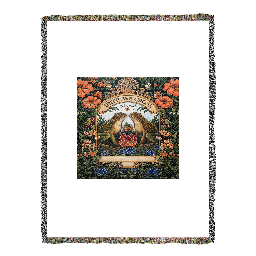 Til We Croak - Heirloom Blanket — product image