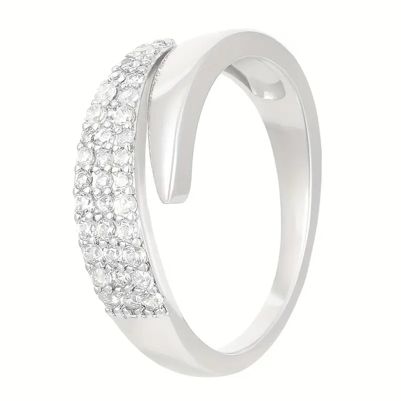 Elegant Adjustable Sparkle Ring — product image