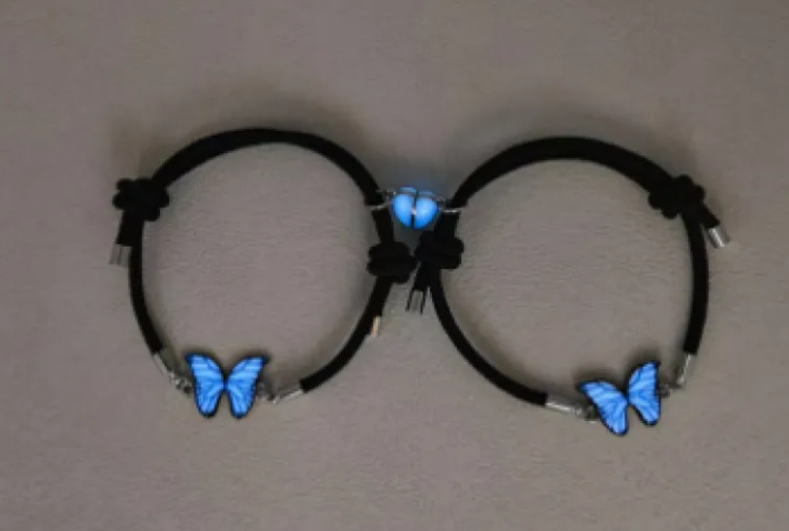 Blue Luminous Smart Butterfly Necklace — product image 6