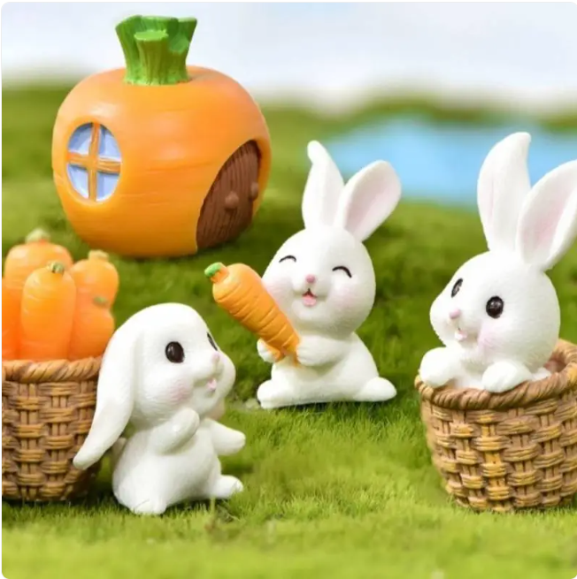 Mini Resin Animal Figurines – DIY Micro-Landscape Decor — product image