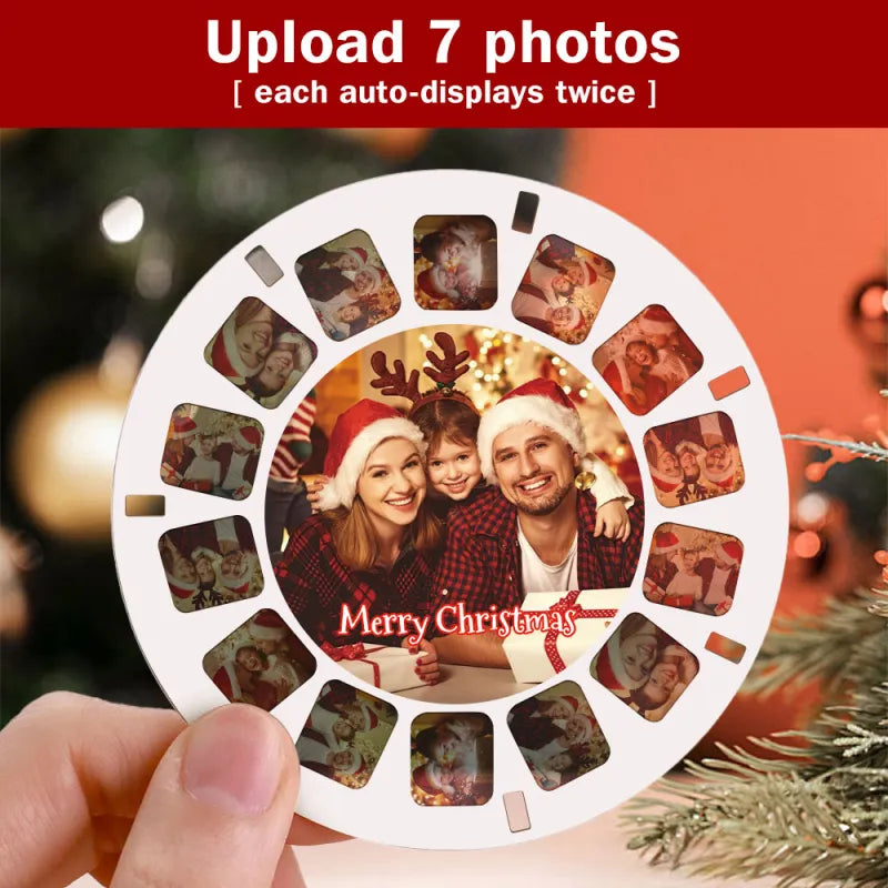 Custom 3D Viewfinder and Reel 10x Ultra-Clear 3D Upgraded Version Personalized Christmas Gifts Text and Photo Viewer with Your Own Photos — product image 7