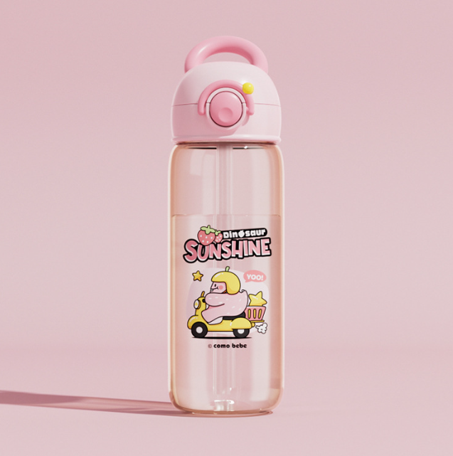 Children's Whale Cartoon Diving Fountain Water Bottle - Tritan Leakproof Sippy Cup (Various Sizes & Colors) — product image 14