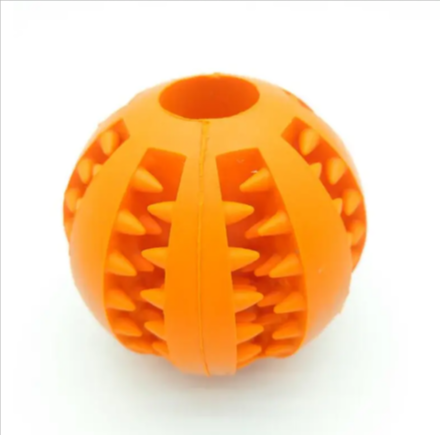 Interactive Rubber Slow Feeder Dog Ball — product image 15