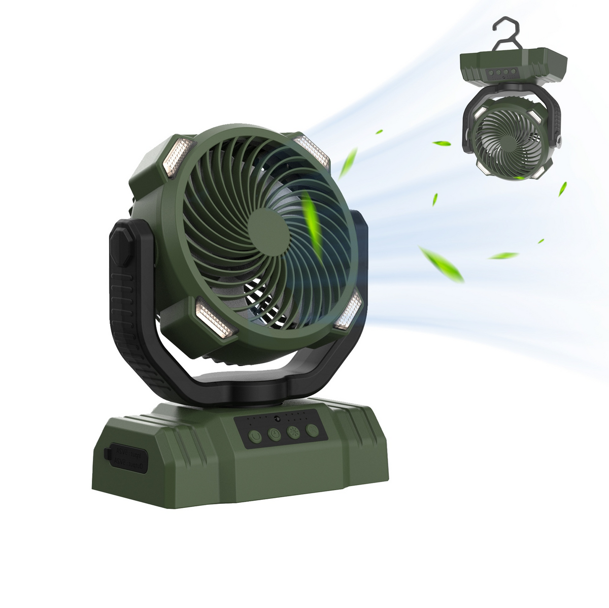 Outdoor Household Power Bank LED Light Camping Fan — product image 10