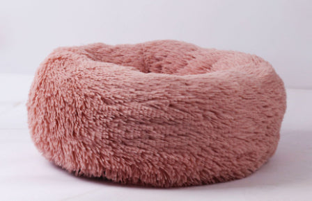 Round Plush Dog Bed for Small Dogs and Puppies — product image 17