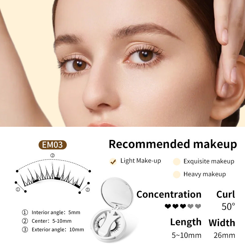 Magnetic False Eyelashes Set with Applicator — product image 16