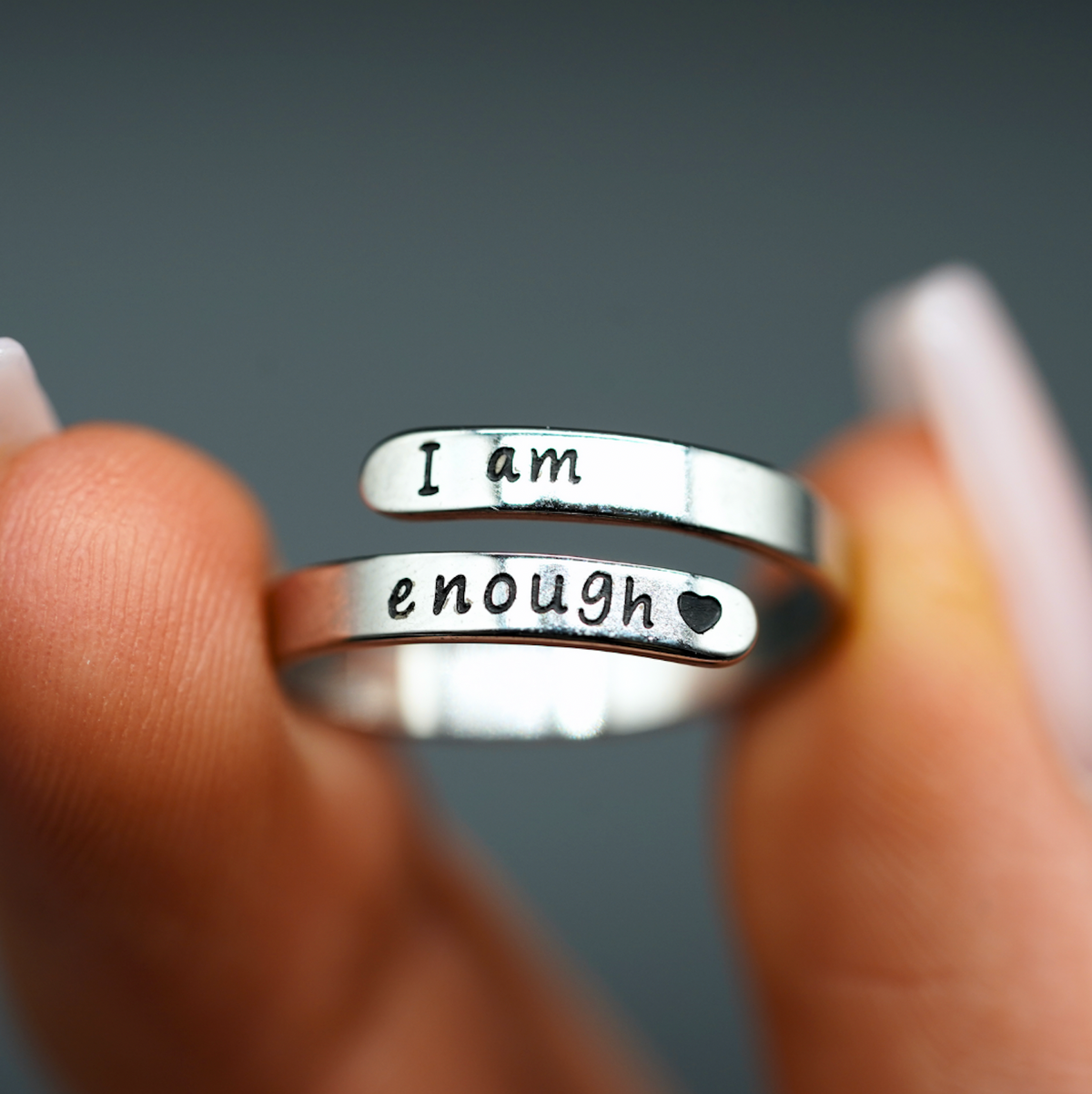 I Am Enough Ring — product image 6