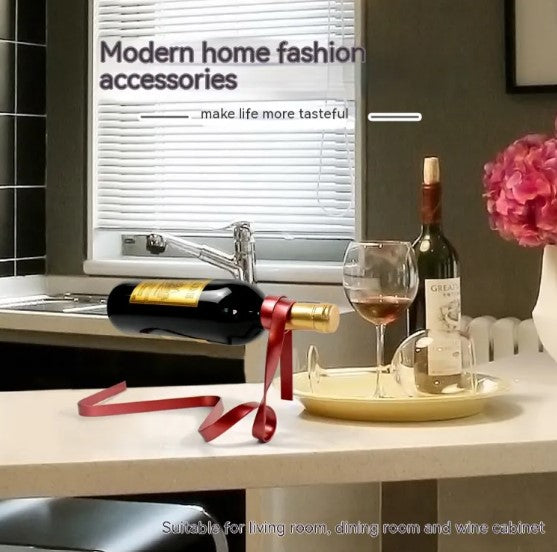 Ribbon Wine Rack — product image