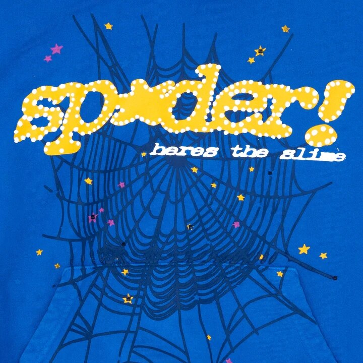 Spider Letter Prints Hoodies — product image 4