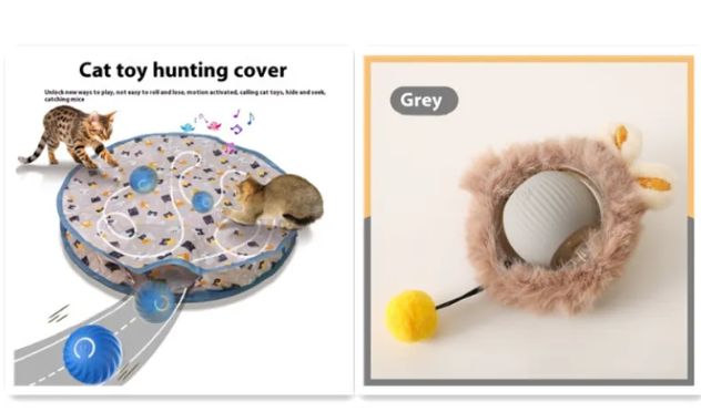 PurrPlay Self-Rolling Cat Toy Ball — product image 6