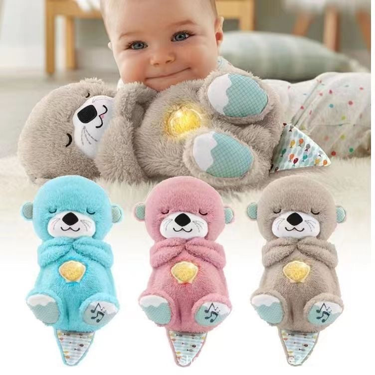 Sound Machine Soothe 'n Snuggle Otter Portable Plush Baby Toy with Sensory Details Music Lights & Rhythmic Breathing Motion — product image 20
