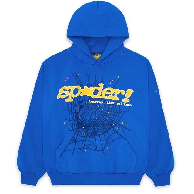 Spider Letter Prints Hoodies — product image 12