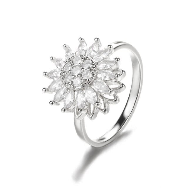 Sunflower Rotation Ring for Anxiety Relief — product image 3