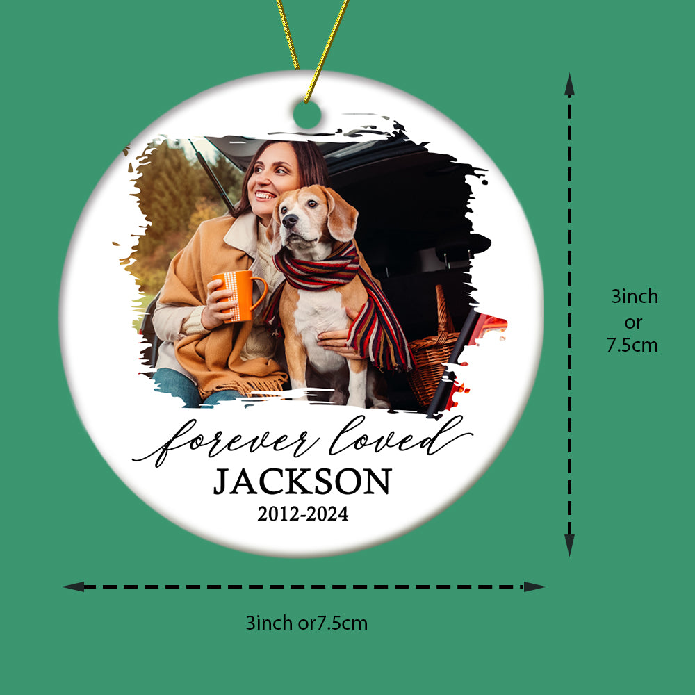 Personalized Memorial Pet Ornament Christmas Ornament Christmas Gift for Pet Lovers — product image 7