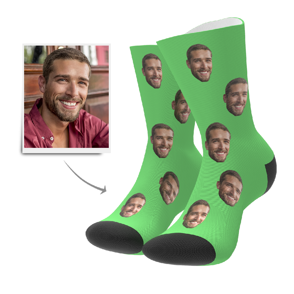 Custom Face Socks Personalized Photo Sock — product image