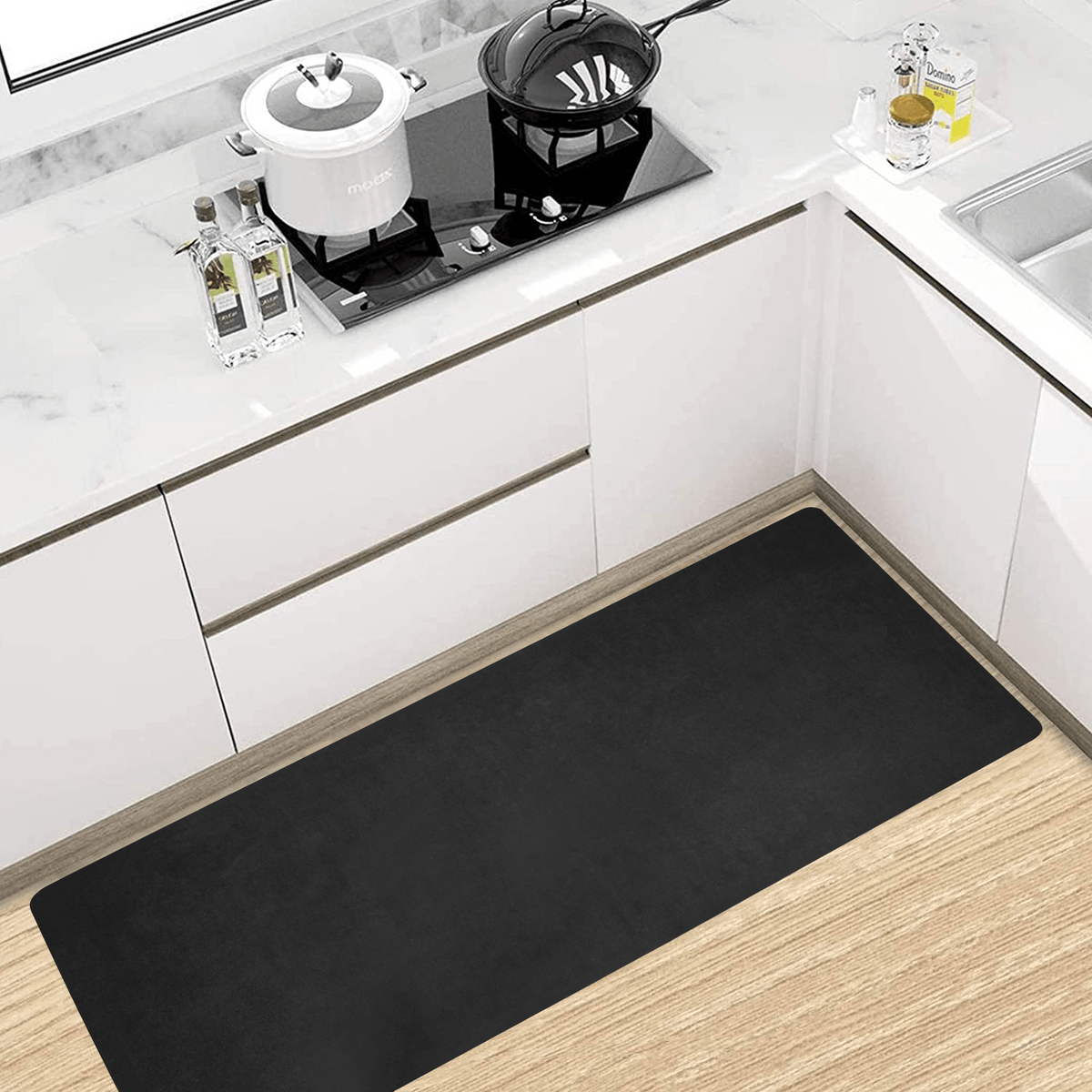 Personalized Kitchen Floor Mat – Custom Anti-Slip Soft Rug with Photo Design — product image