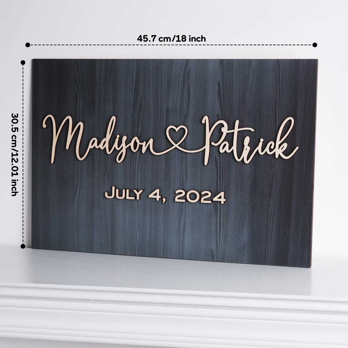 Personalized Wedding Sign Wedding Welcome Sign for Wedding Entrance