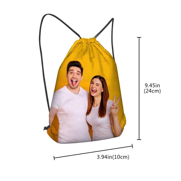 Custom Drawstring Bags Photo Drawstring Sportpack — product image 3