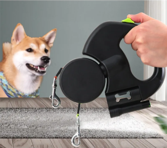Auto Double Dog Leash — product image 2